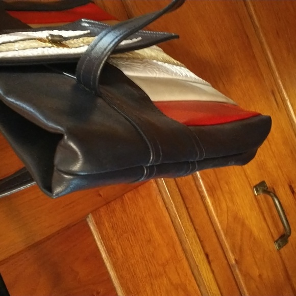 Rare: Vintage - 1970s - Swafford Vinyl Handbag - Picture 8 of 8